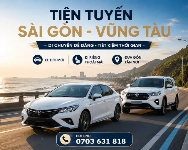 Xe Chuyên Tiện Chuyến Sài Gòn Vũng Tàu Giá Tốt Đưa Đón Tận Nơi 18 Cam kết xe sạch, đúng giờ và không phát sinh chi phí bất ngờ.