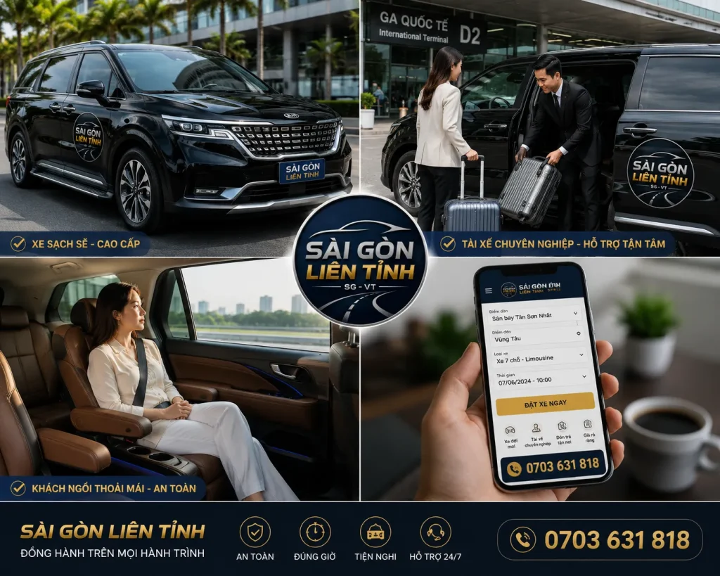 Dịch vụ xe sân bay giúp khách hàng tiết kiệm thời gian và di chuyển an toàn hơn.
